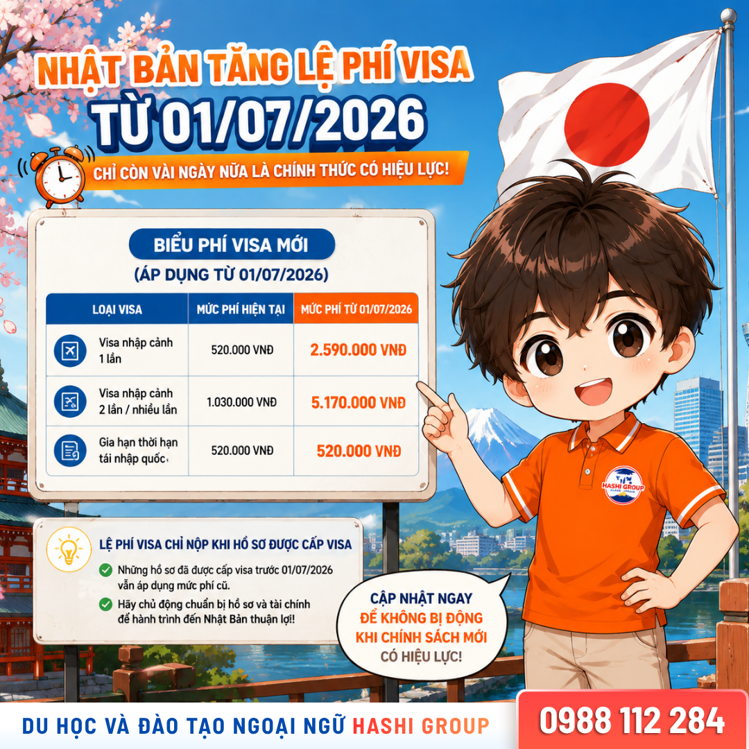 Nhật Bản tăng lệ phí visa: Du học sinh và người lao động cần lưu ý!