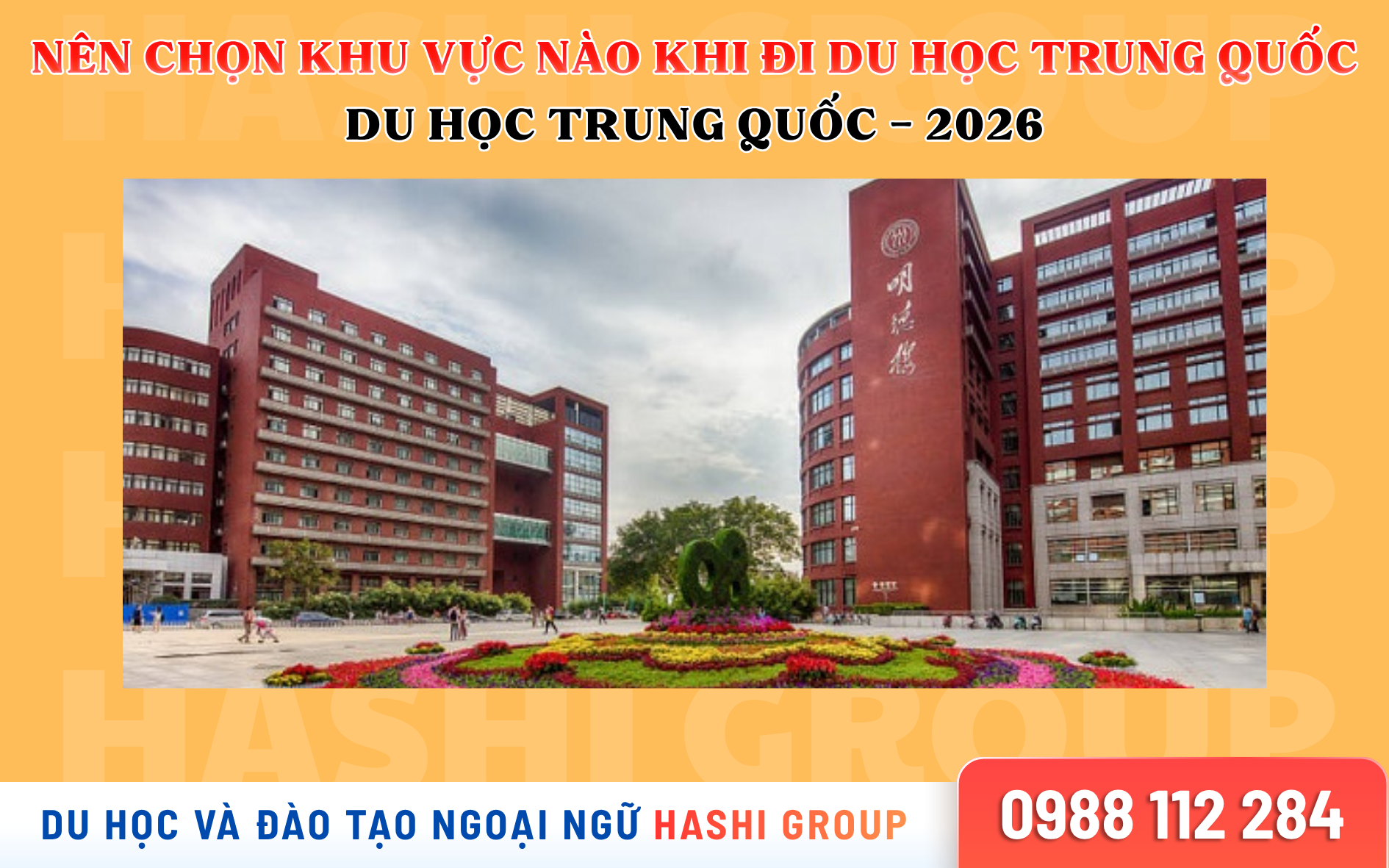 Các khu vực du học Trung Quốc nên chọn năm 2026