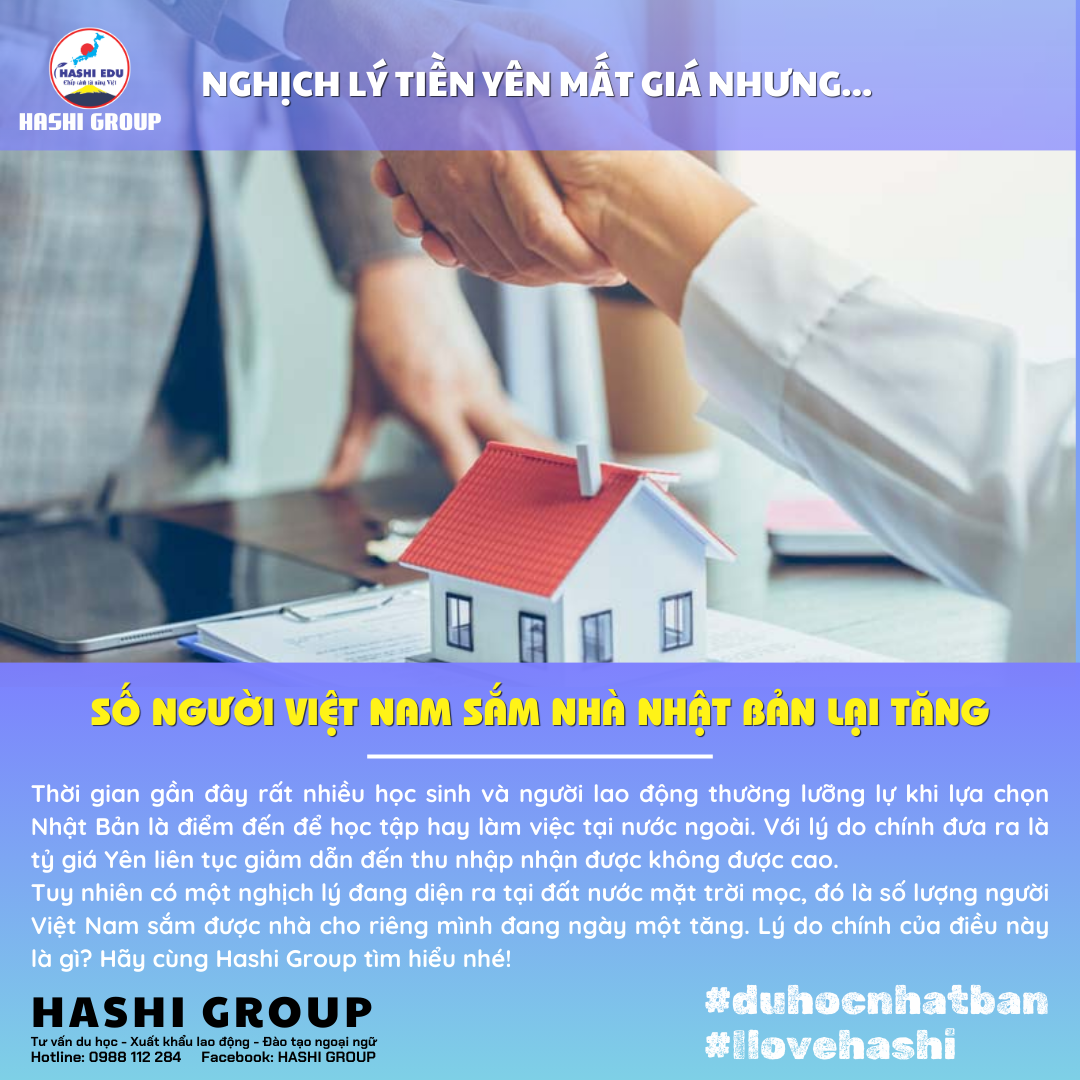 NGHỊCH LÝ TIỀN YÊN MẤT GIÁ NHƯNG SỐ NGƯỜI VIỆT MUA NHÀ TẠI NHẬT BẢN LẠI TĂNG