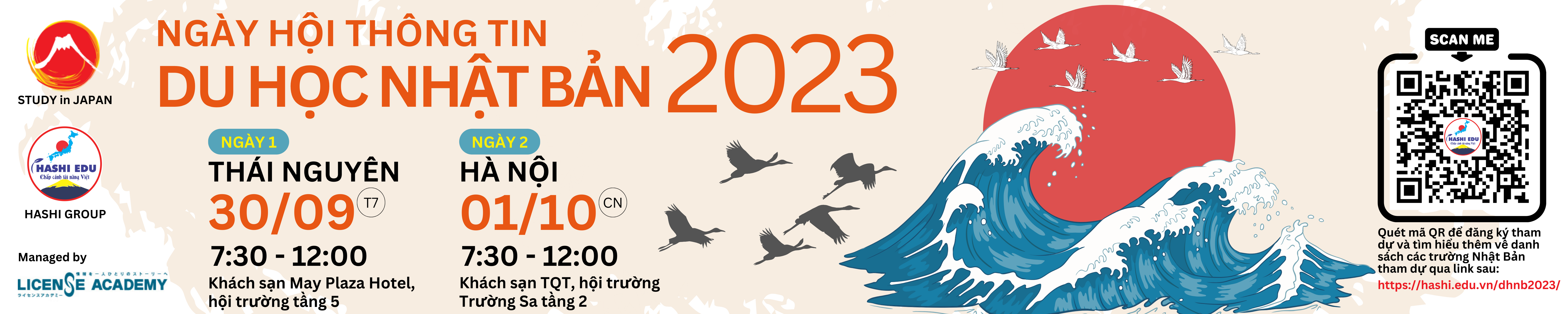 NGÀY HỘI THÔNG TIN DU HỌC NHẬT BẢN 2023