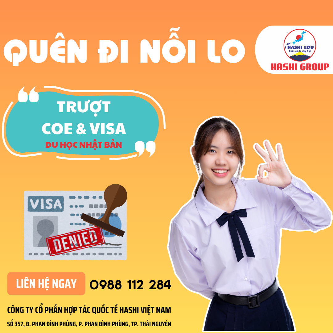 TRƯỢT COE CÒN THAM GIA DU HỌC NHẬT BẢN ĐƯỢC KHÔNG?