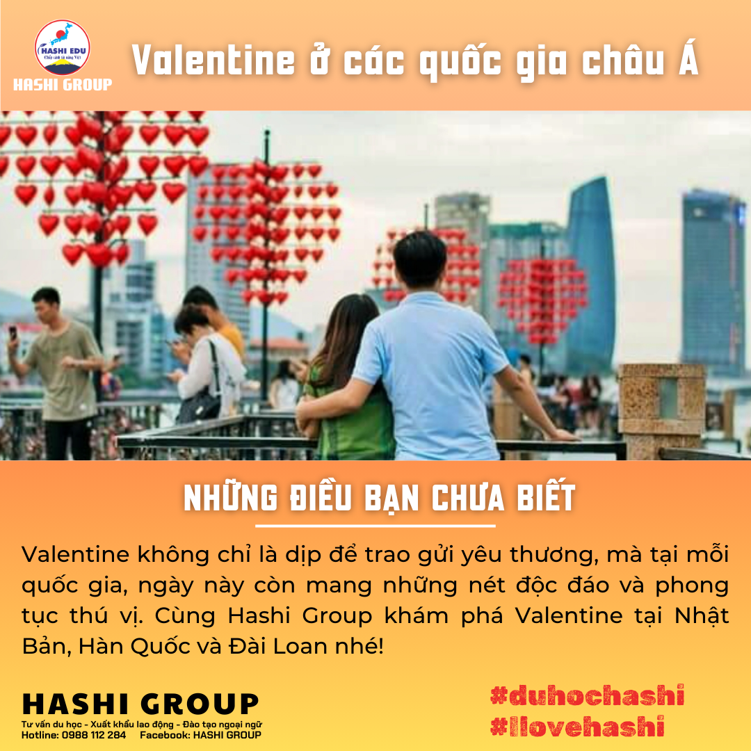 Valentine ở Nhật Bản, Hàn Quốc và Đài Loan: Những điều thú vị bạn chưa biết!