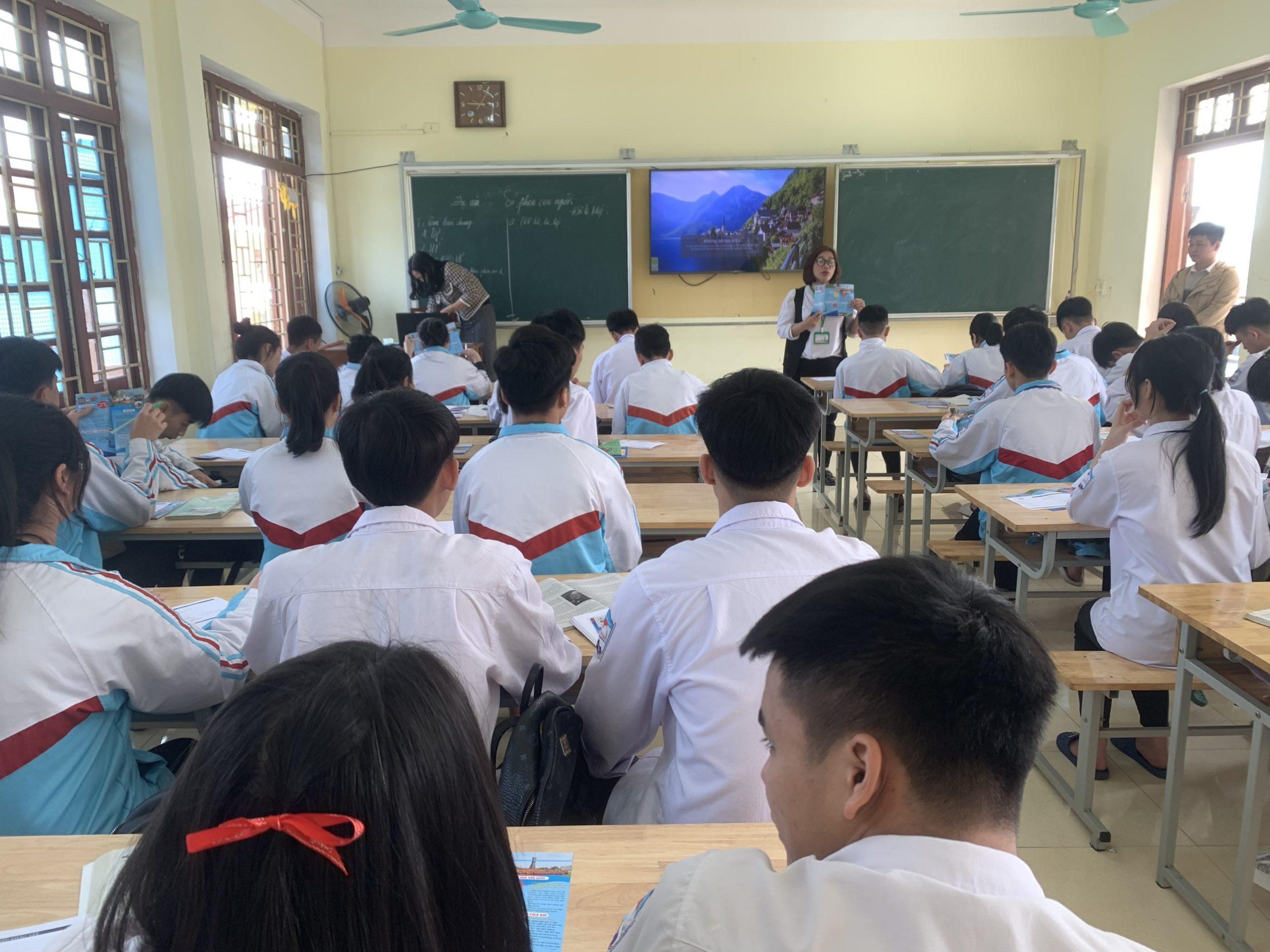 ĐỊNH HƯỚNG NGHỀ NGHIỆP NĂM 2023 TẠI CÁC ĐIỂM TRƯỜNG TRONG TỈNH THÁI NGUYÊN