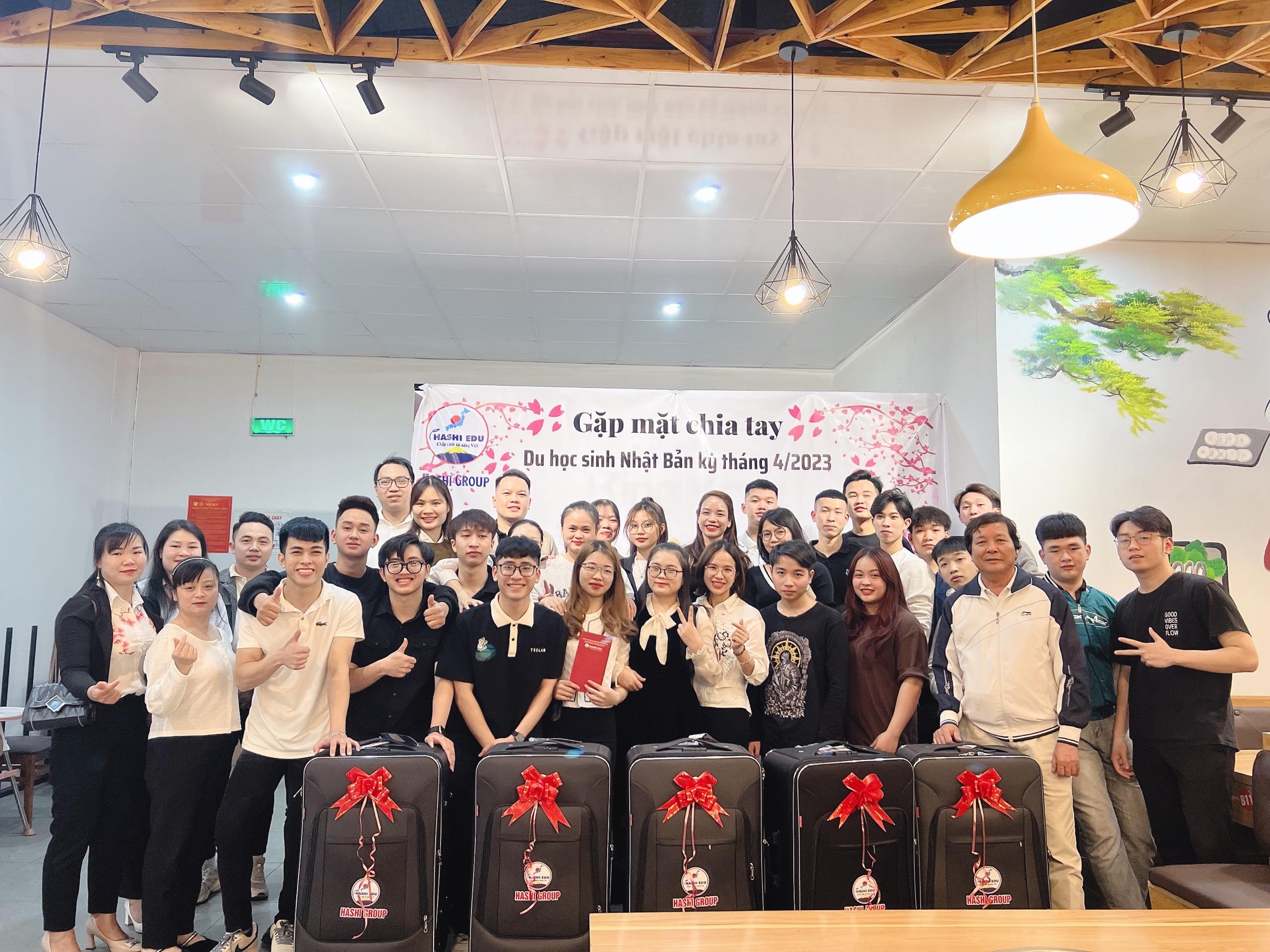 LIÊN HOAN CHIA TAY  DU HỌC SINH NHẬT BẢN KỲ THÁNG 4.2023