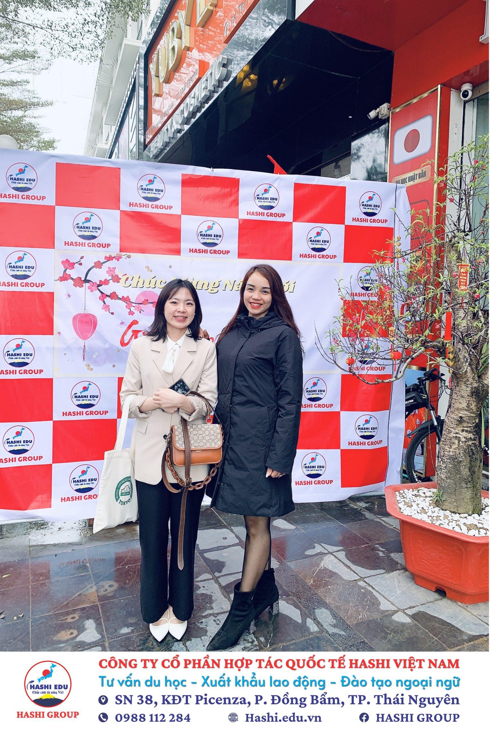 Trường Nhật ngữ Tokyo World đến thăm và làm việc tại Hashi Group